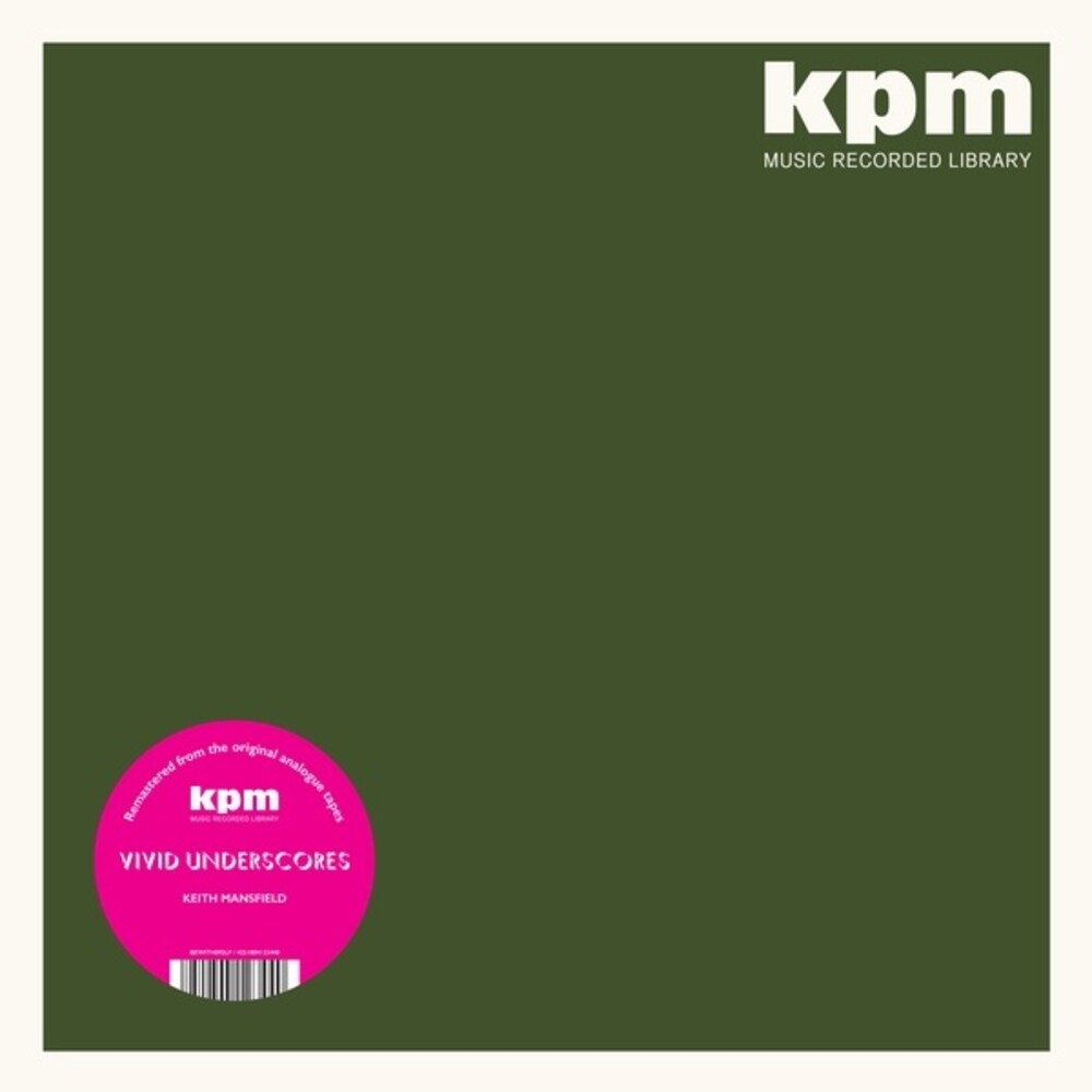 the album cover for Keith Mansfield - Vivid Underscores (kpm)