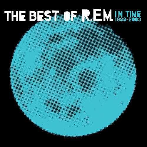 the album cover for R.E.M. - In Time: The Best Of R.E.M. 1988-2003 [2 LP]