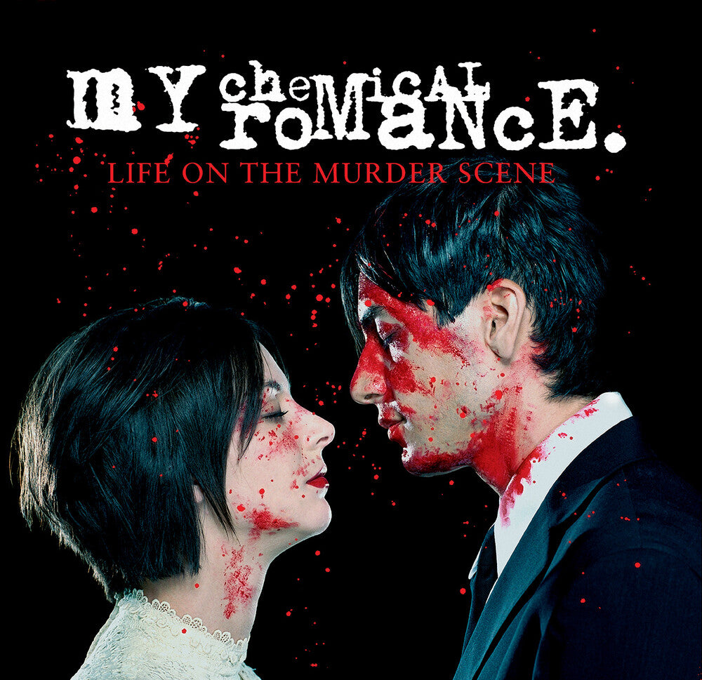 the album cover for My Chemical Romance - Life On The Murder Scene [LP]
