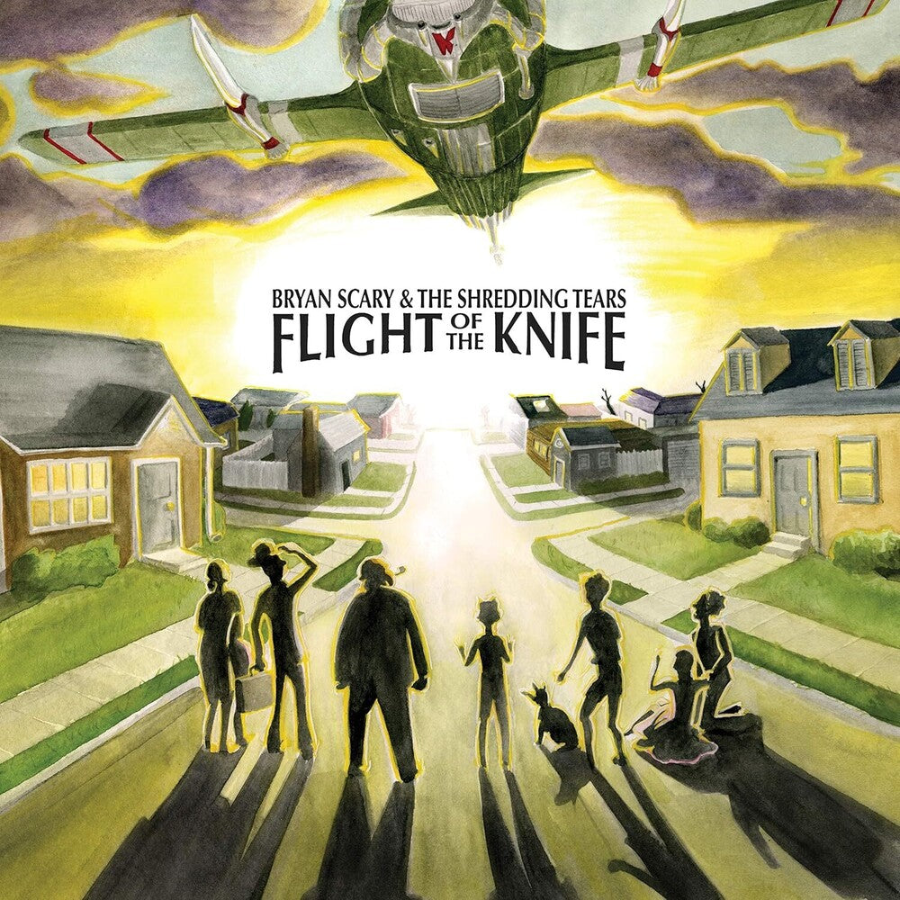 the album cover for Bryan Scary & The Shredding Tears - Flight Of The Knife [LP]