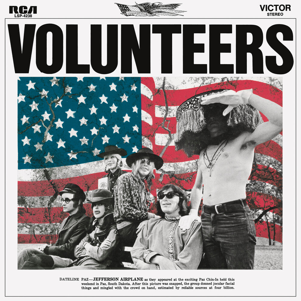 the album cover for Jefferson Airplane - Volunteers [180G Remastered LP]