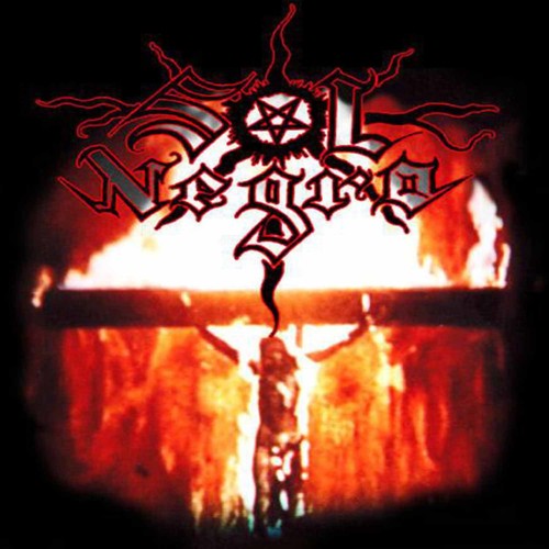 the album cover for Sol Negro - Of Darkness And Flames