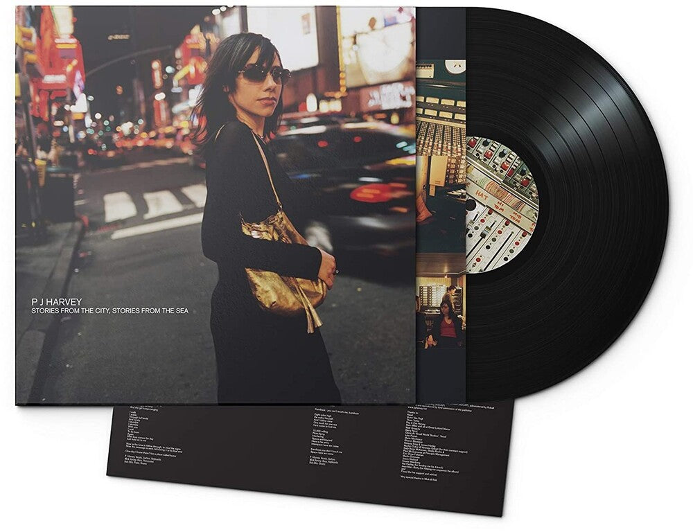 the album cover for PJ Harvey - Stories From The City, Stories From The Sea [LP]