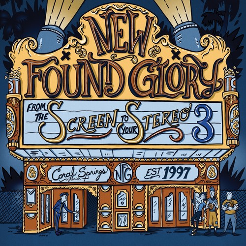 the album cover for New Found Glory - From The Screen To Your Stereo 3 [10in LP]