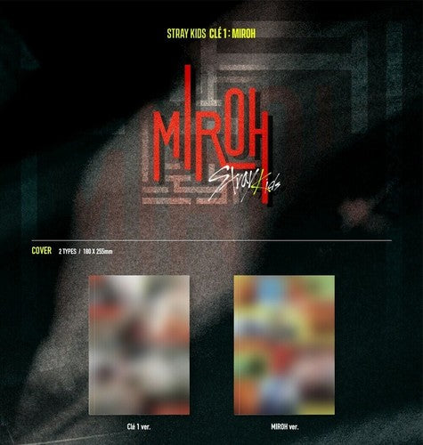 the album cover for Stray Kids - Miroh (Mini Album) [Limited Edition] (Phob) (Asia)