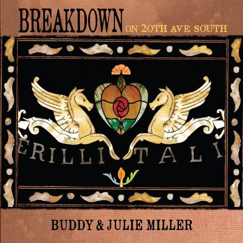 the album cover for Buddy Miller - Breakdown On 20th Ave. South [Indie Exclusive Limited Edition Root Beer Marbled LP]