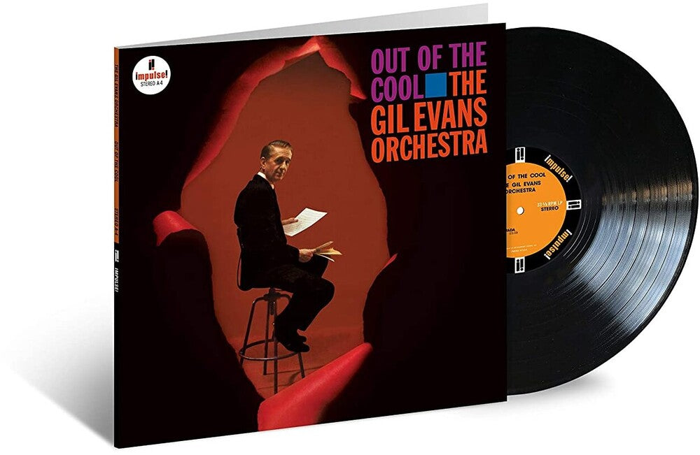 the album cover for The Gil Evans Orchestra - Out Of The Cool (Verve Acoustic Sounds Series)  [LP]