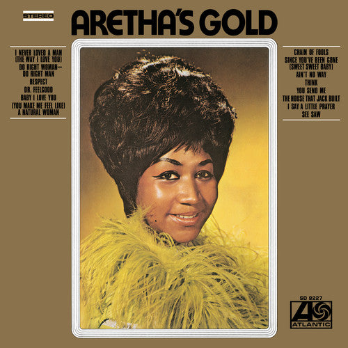 the album cover for Aretha Franklin - Aretha's Gold