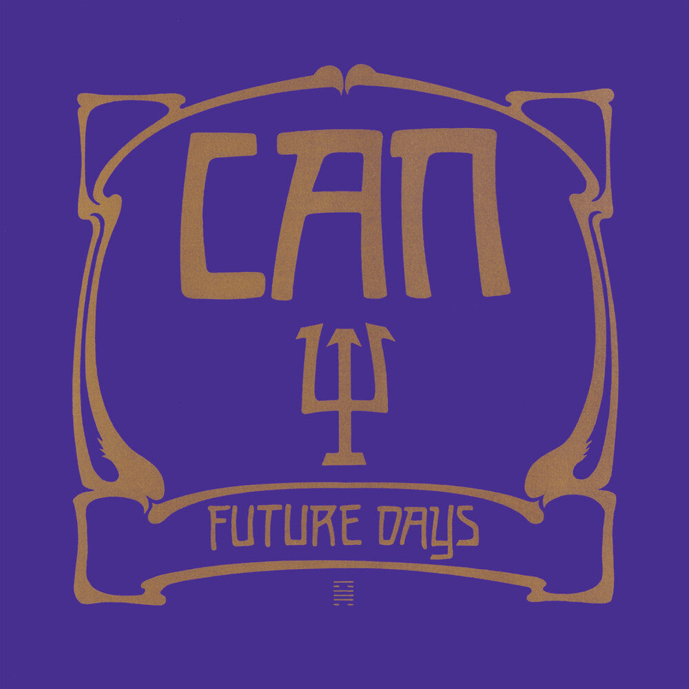 the album cover for Can - Future Days [Limited Edition Gold LP]