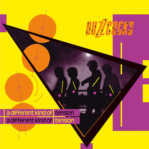 the album cover for Buzzcocks - A Different Kind Of Tension [LP]