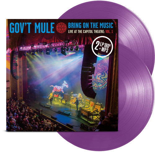 the album cover for Gov't Mule - Bring On The Music - Live at The Capitol Theatre: Vol. 1 [2LP]