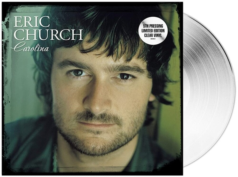 the album cover for Eric Church - Carolina [Clear LP]