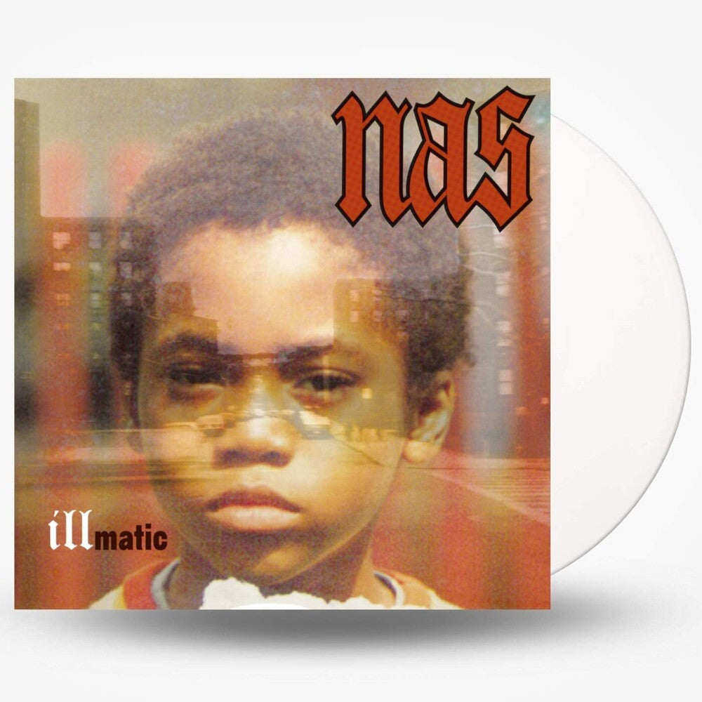 the album cover for Nas - Illmatic (Clear Vinyl)