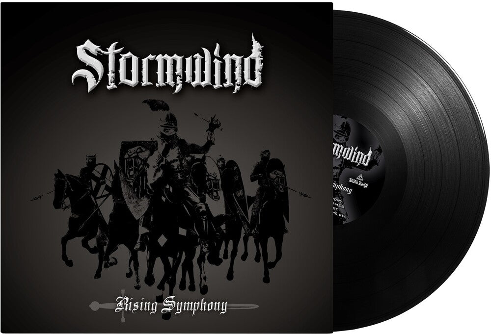 the album cover for Stormwind - Rising Symphony