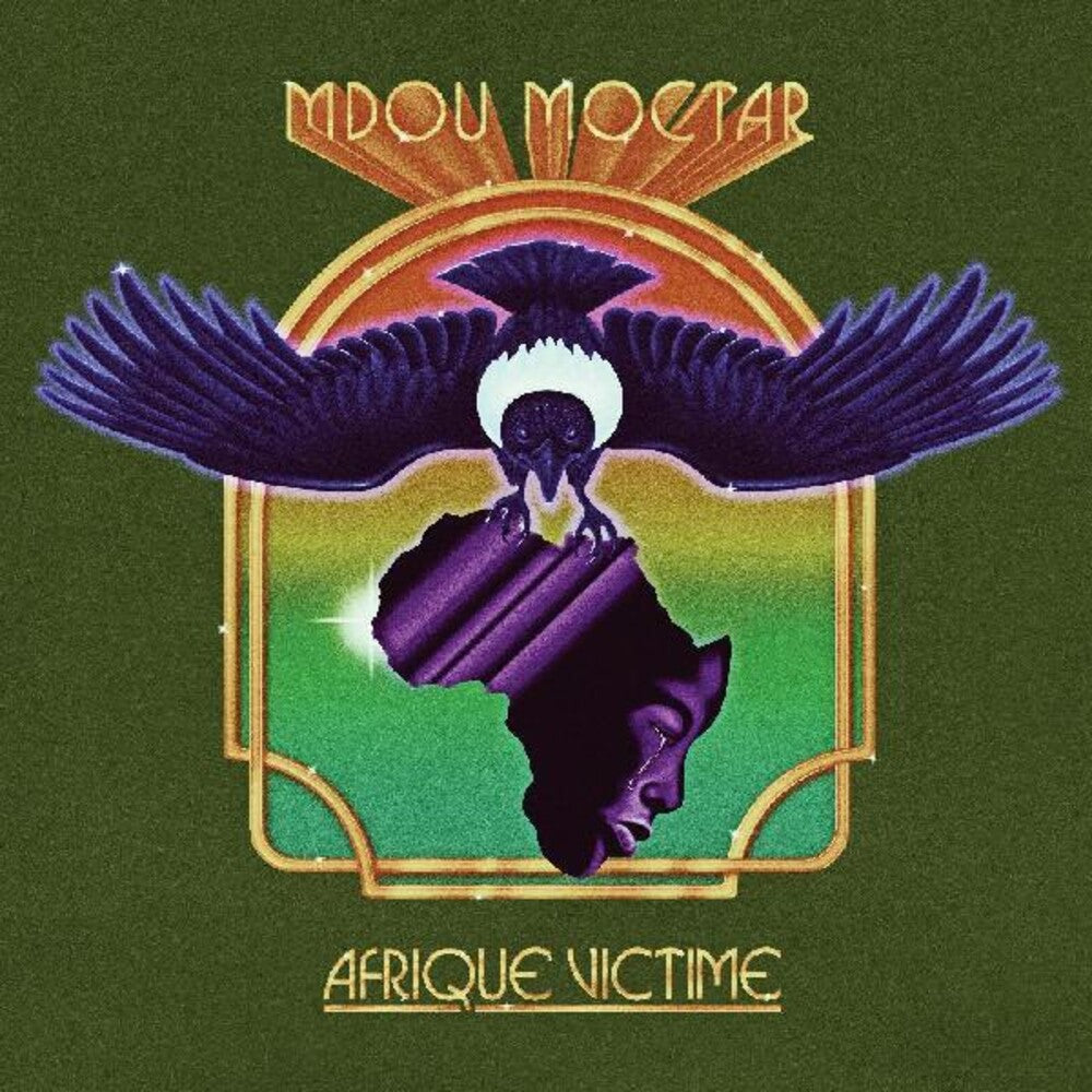 the album cover for Mdou Moctar - Afrique Victime [LP]