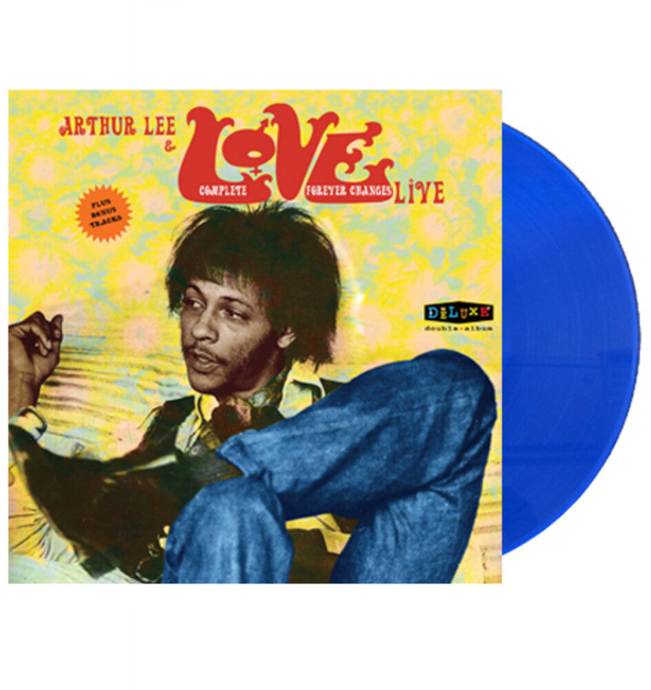 the album cover for Arthur Lee  & Love - Complete Forever Changes Live (Blue) [Clear Vinyl]
