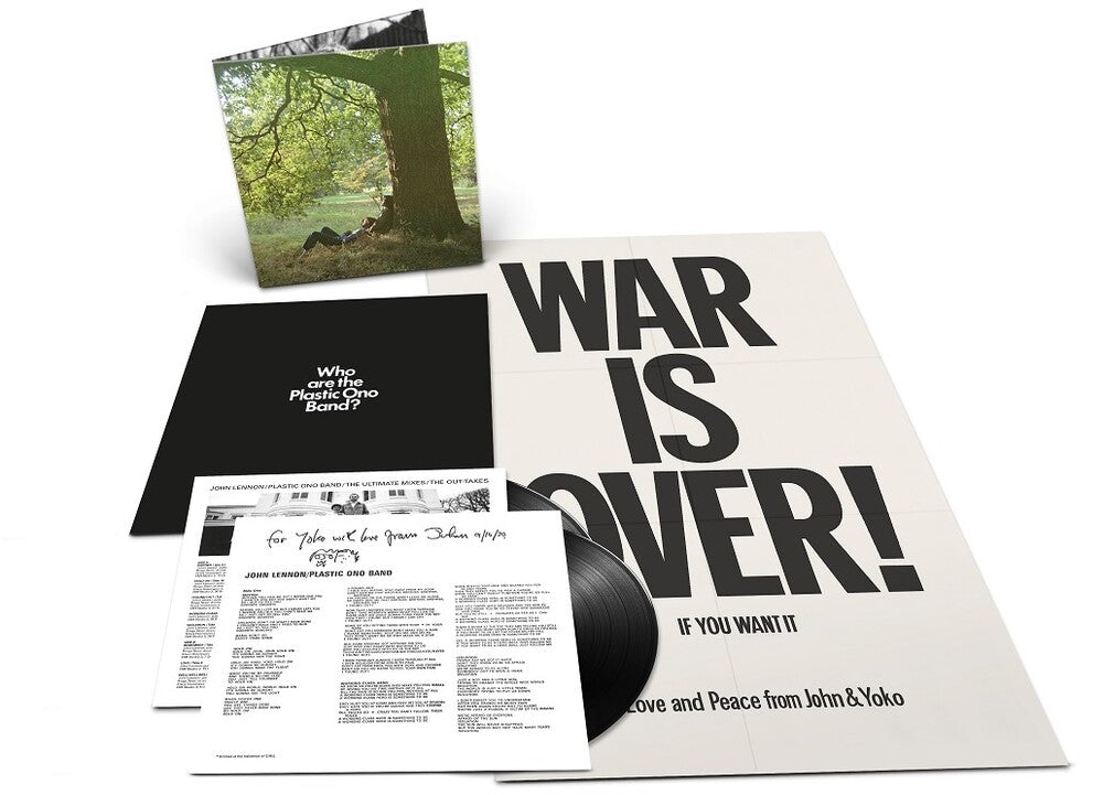 the album cover for John Lennon - Plastic Ono Band: The Ultimate Mixes [2 LP]