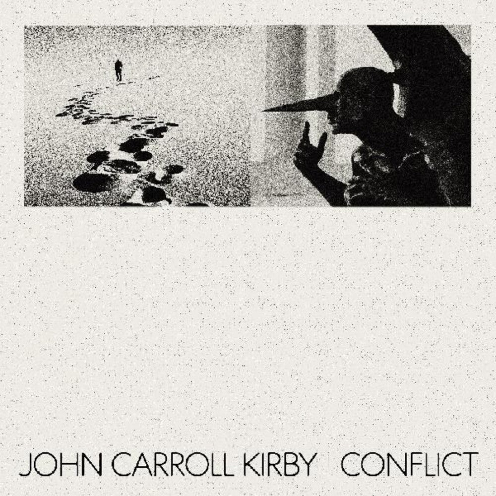 the album cover for John Carroll Kirby - Conflict