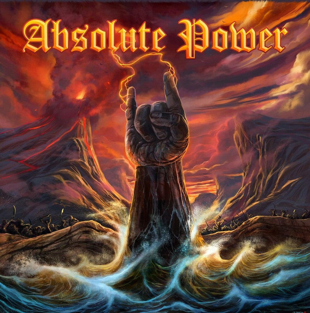 the album cover for Absolute Power - Absolute Power (Clear Vinyl) [Colored Vinyl] [Clear Vinyl]