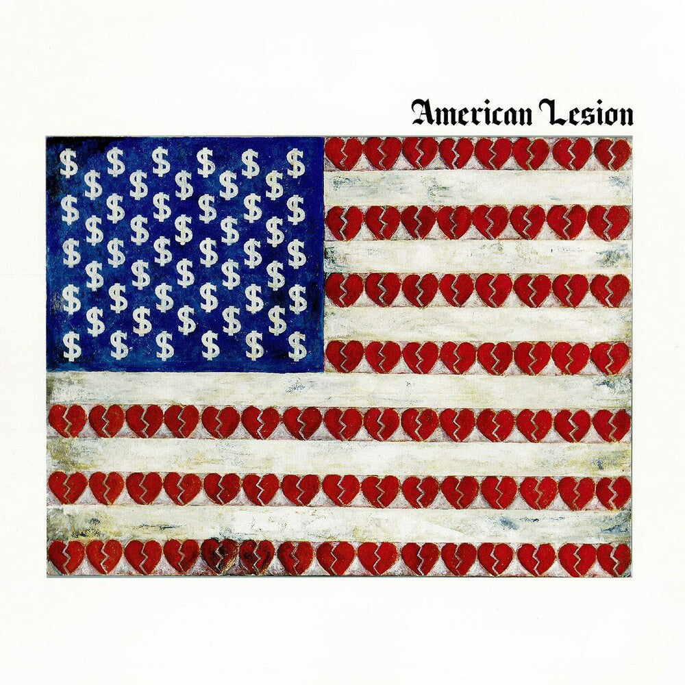 the album cover for Greg Graffin - American Lesion (Blue Vinyl) (Blue) [Colored Vinyl]