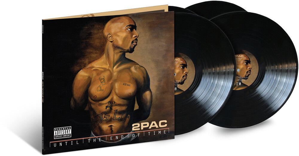 the album cover for 2pac - Until The End Of Time [4 LP]