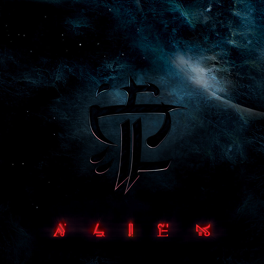 the album cover for Strapping Young Lad - Alien [Colored Vinyl] [Limited Edition] (Red)
