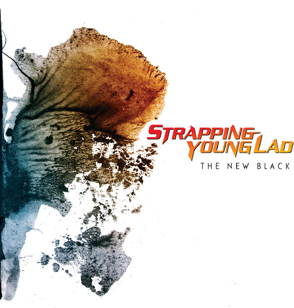 the album cover for Strapping Young Lad - New Black (Bonus Tracks) [Colored Vinyl] [Limited Edition] (Wht)