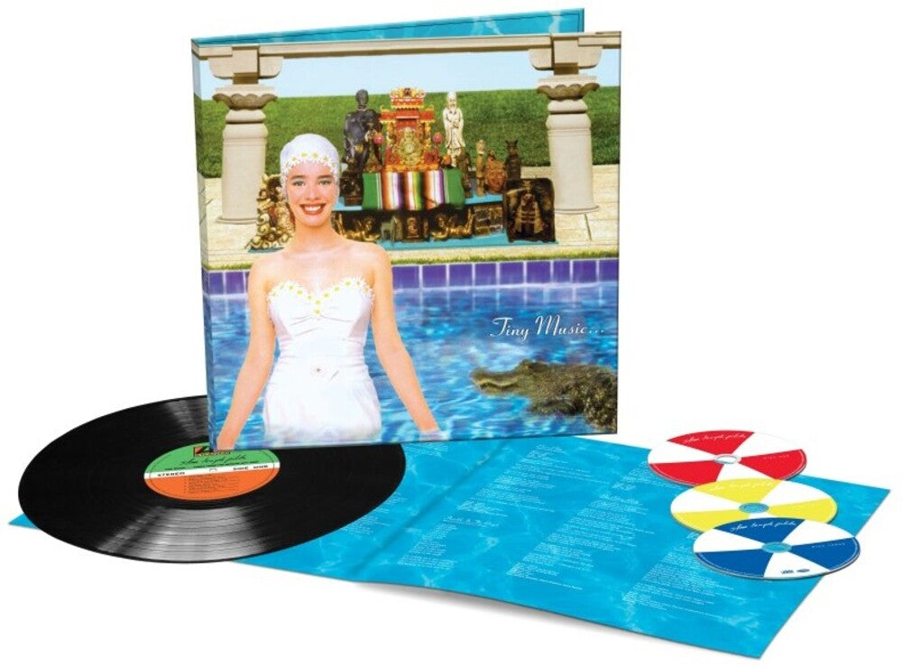 the album cover for Stone Temple Pilots - Tiny Music... Songs From The Vatican Gift Shop: Remastered [Super Deluxe 3CD/LP]