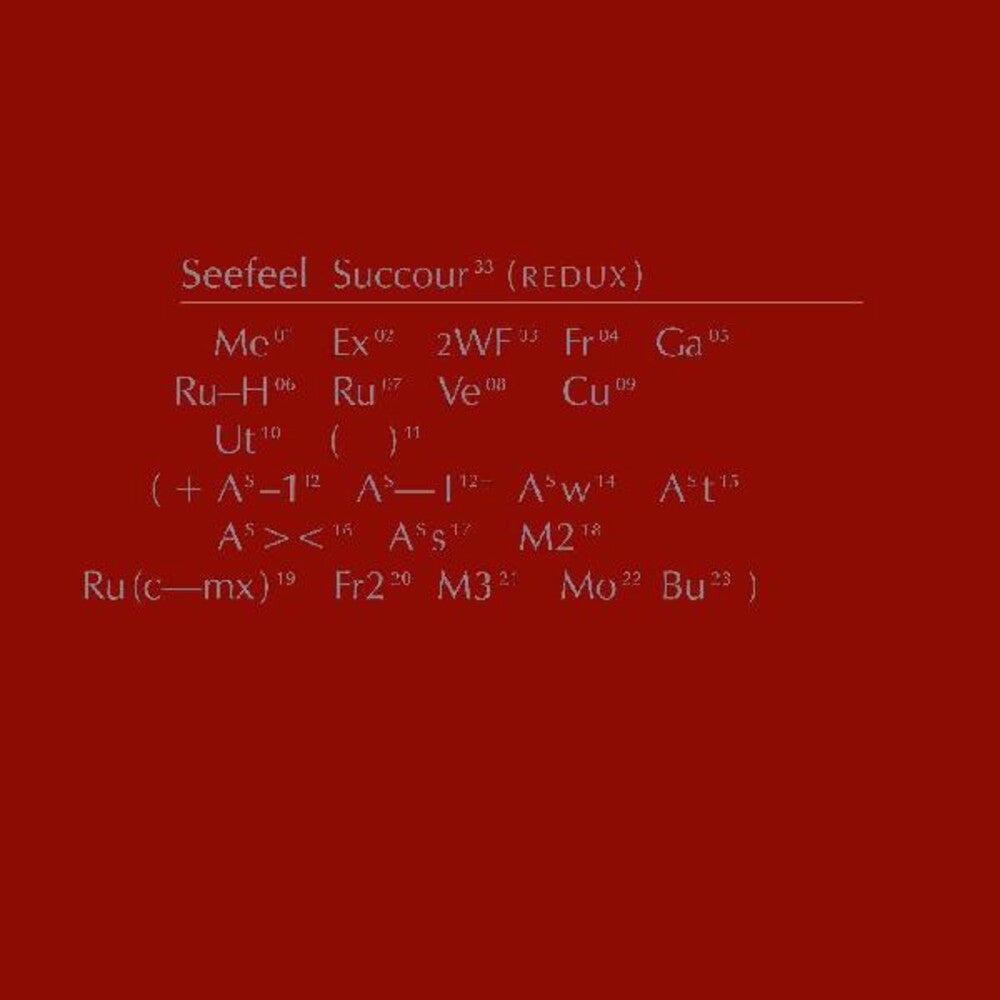 the album cover for Seefeel - Succour (redux) [3LP]
