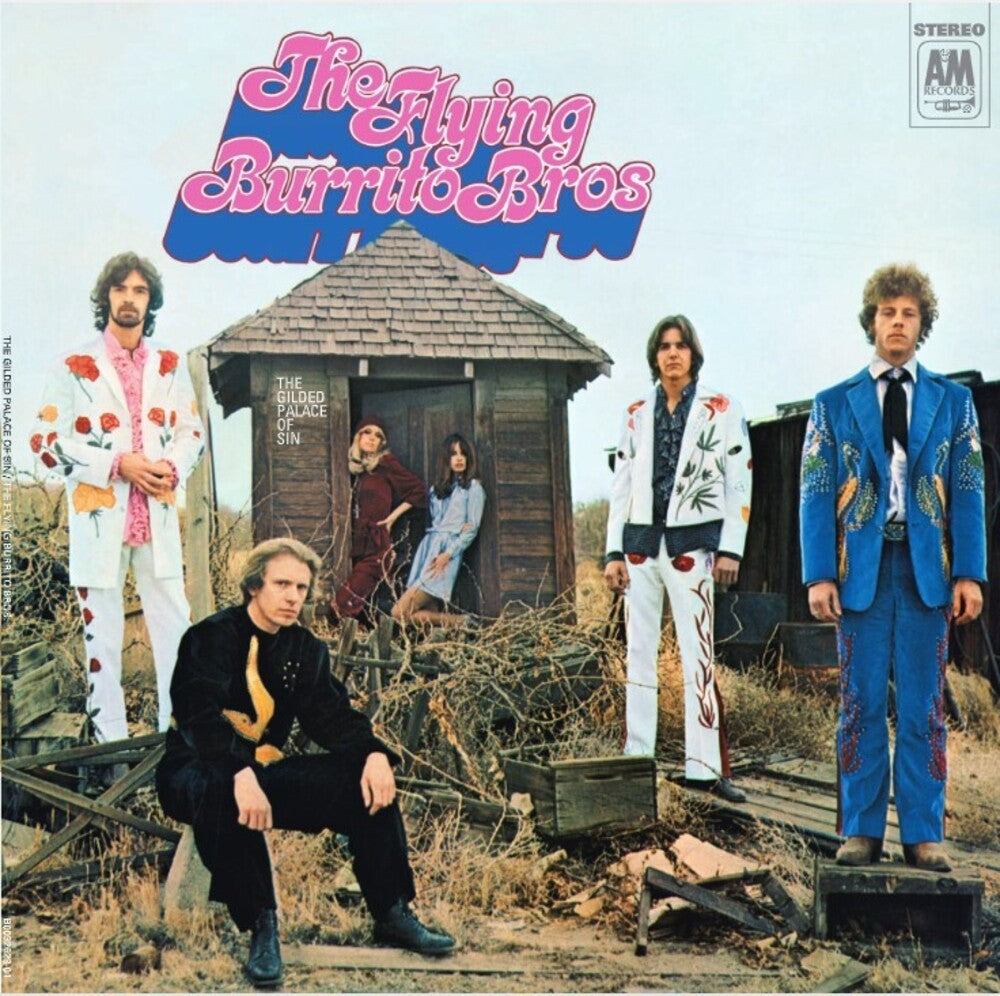 the album cover for Flying Burrito Broth - Gilded Palac
