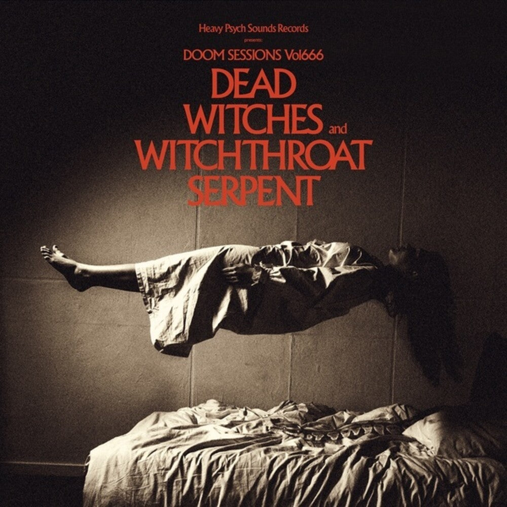 the album cover for Dead Witches / Witchthroat Serpent - Doom Sessions 666