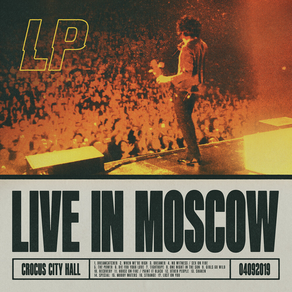 the album cover for LP - Live In Moscow [Limited Edition LP]