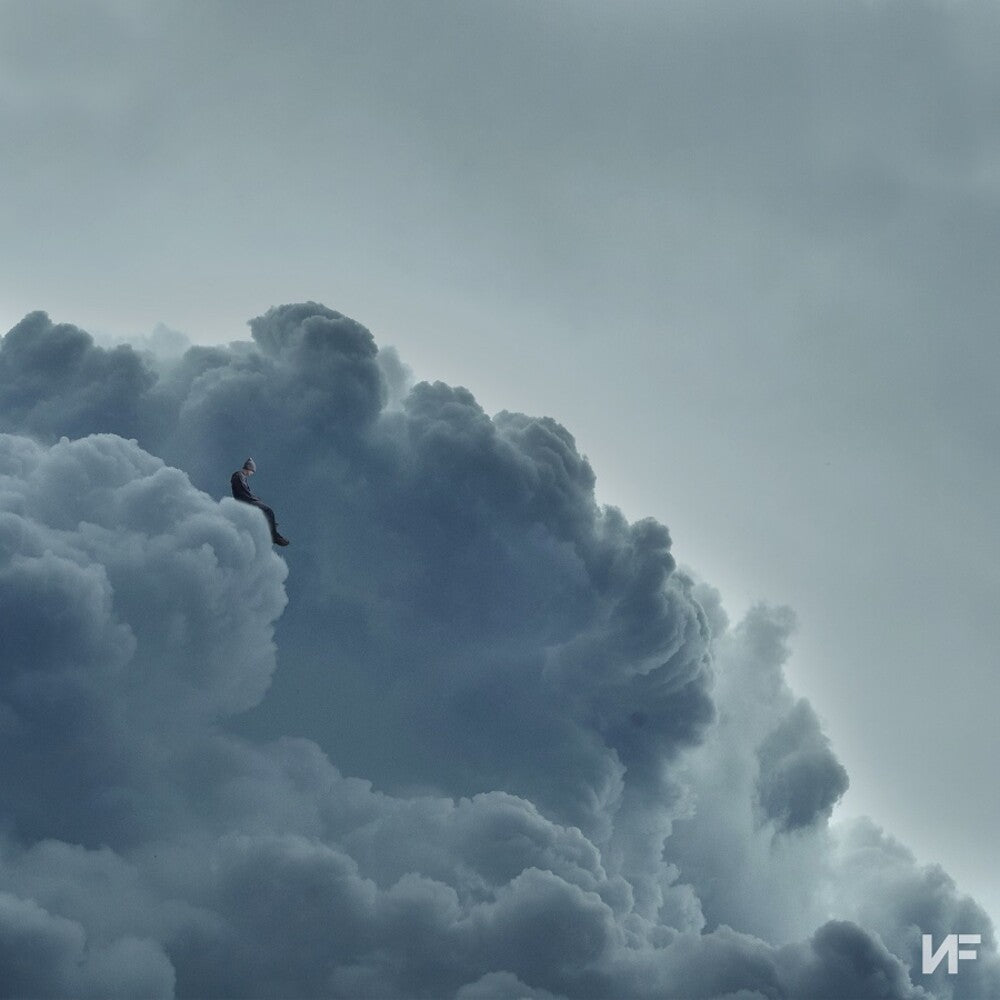 the album cover for NF - Clouds (The Mixtape)