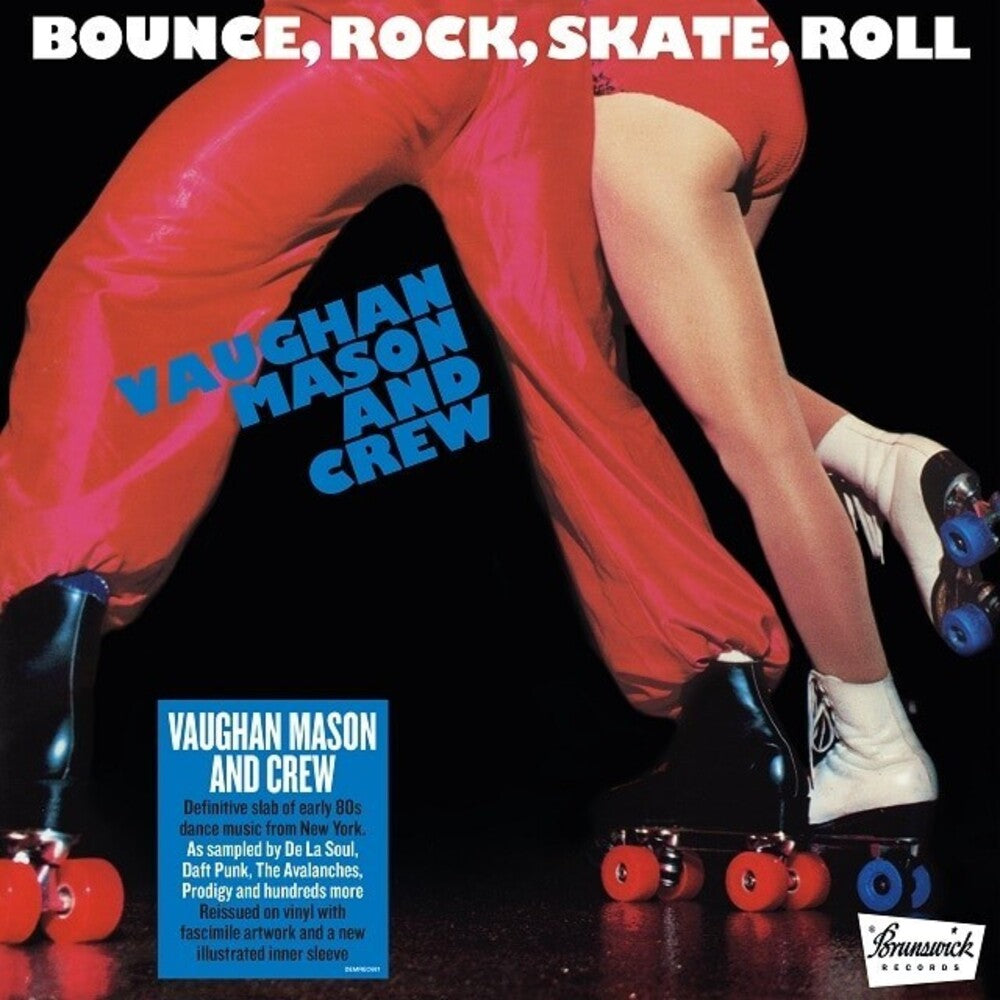 the album cover for Vaughan Mason  & Crew - Bounce Rock Skate Roll (Blk) (Ofgv) (Uk)