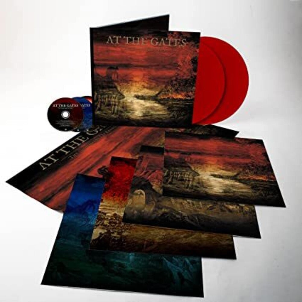 the album cover for At The Gates - The Nightmare Of Being [Deluxe Artbook 2LP/3CD]