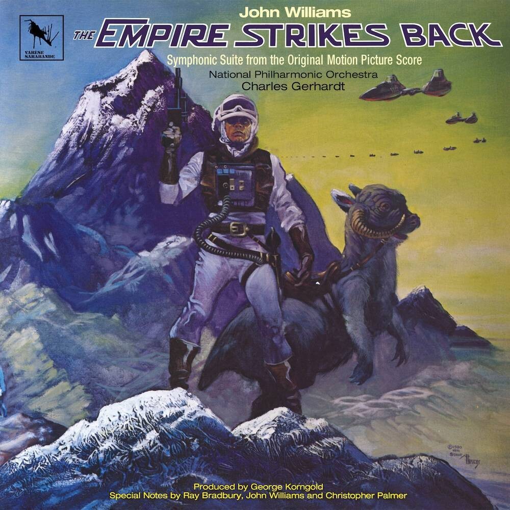the album cover for John Williams/Charles Gerhardt/National Philharmonic Orchestra - The Empire Strikes Back: Symphonic Suite [LP]