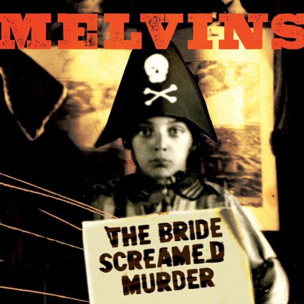 the album cover for Melvins - The Bride Screamed Murder [Red LP]
