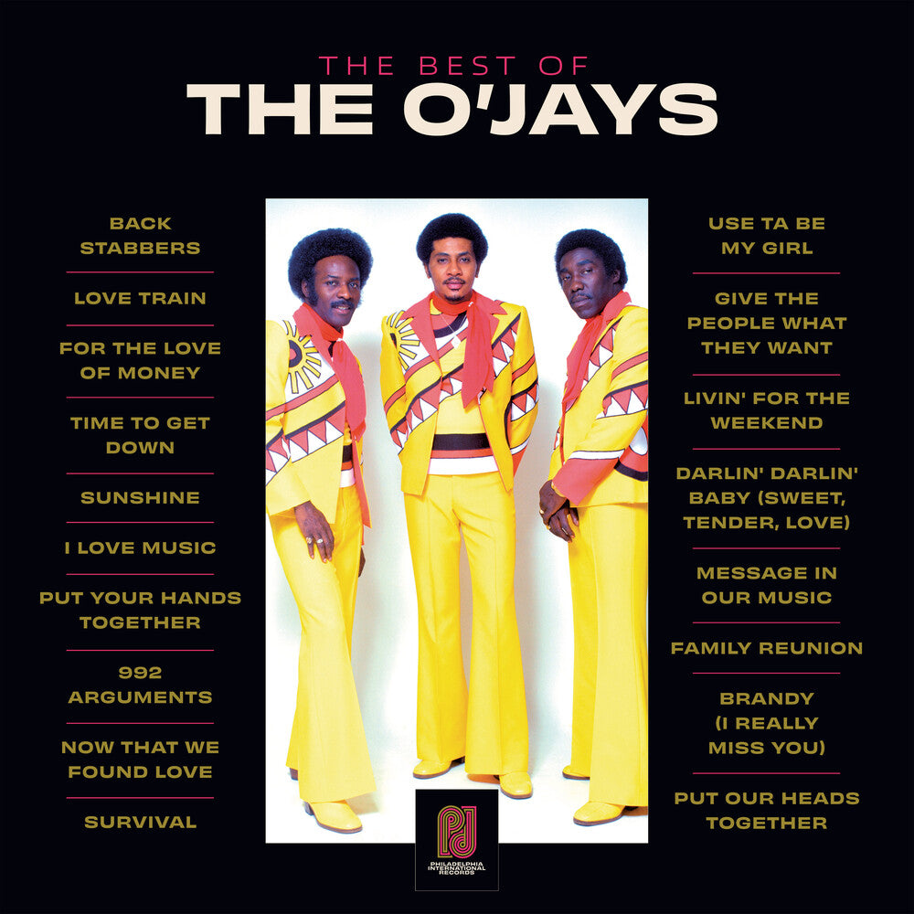 the album cover for O'Jays - The Best Of The O'Jays [LP]