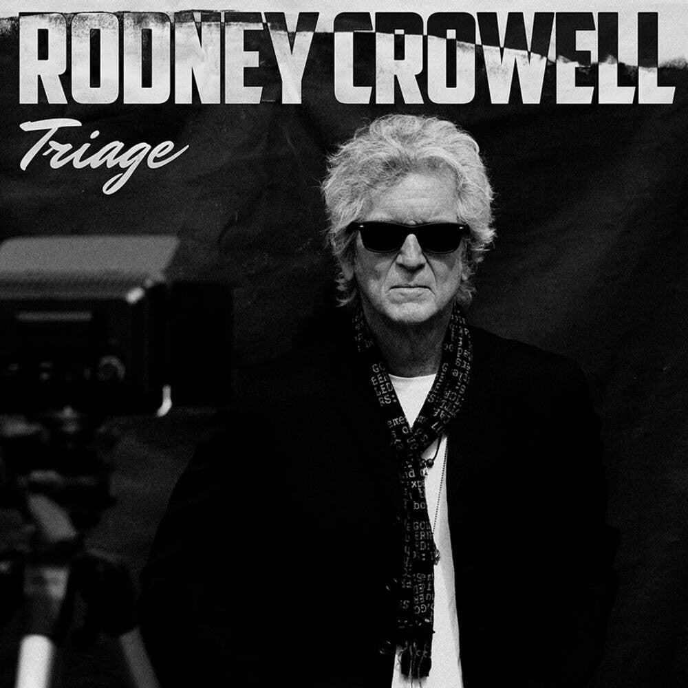 the album cover for Rodney Crowell - Triage [LP]