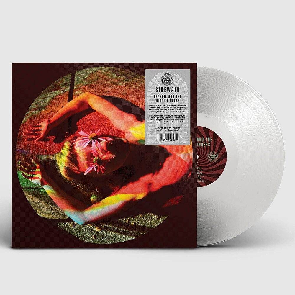 the album cover for Frankie & Witch Fingers - Sidewalk [Clear Vinyl] [Limited Edition]
