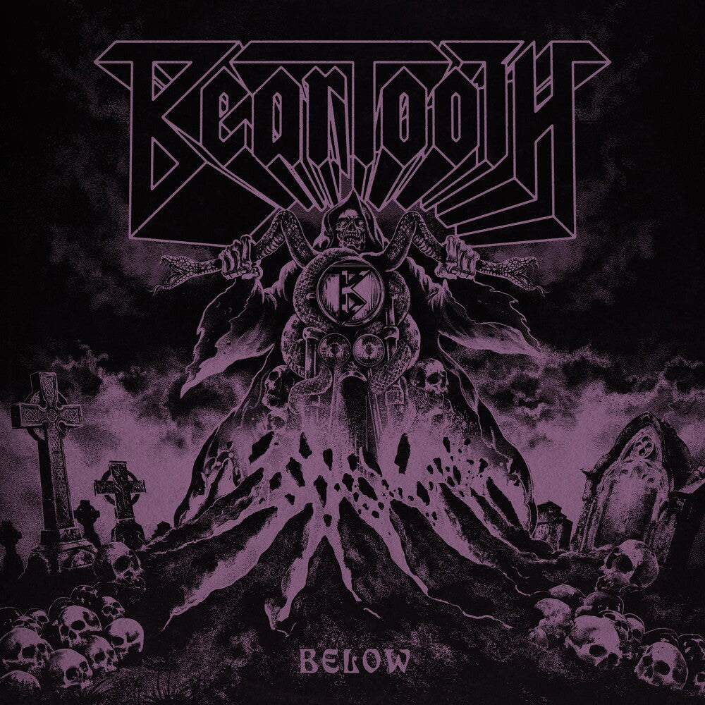 the album cover for Beartooth - Below [Purple LP]