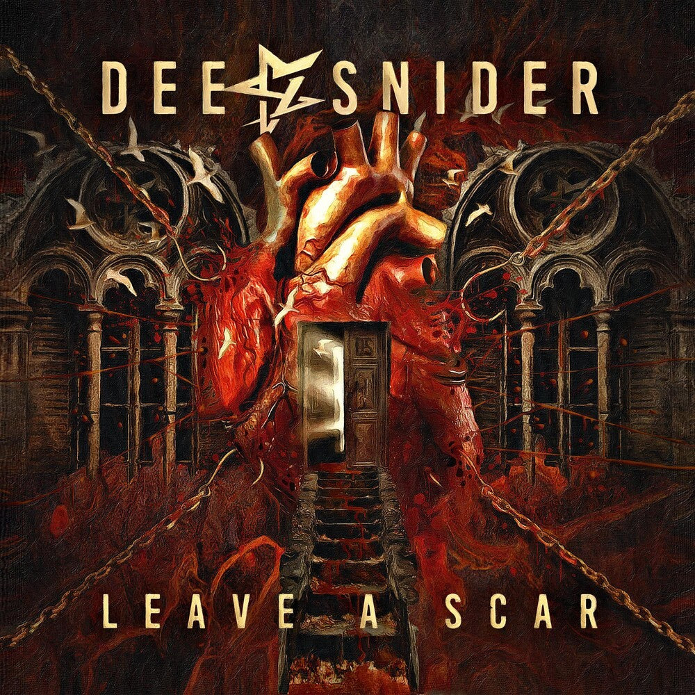the album cover for Dee Snider - Leave A Scar [LP]