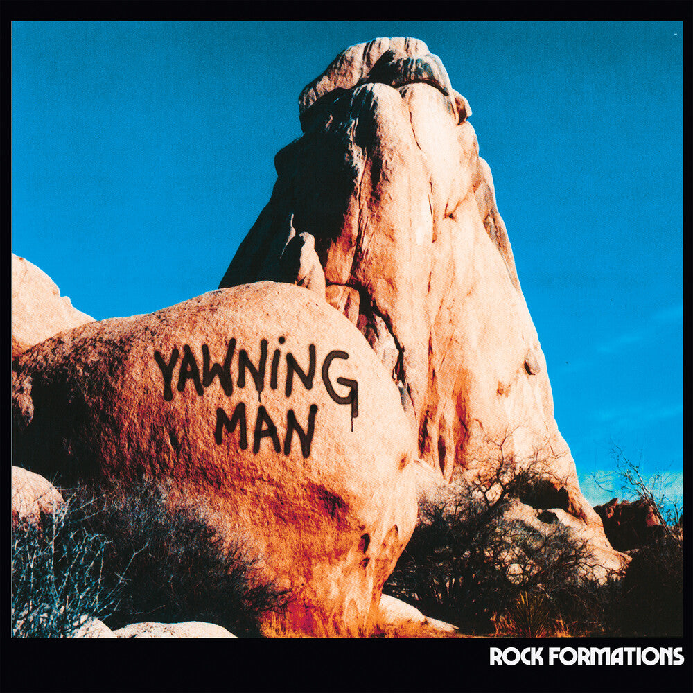 the album cover for Yawning Man - Rock Formations