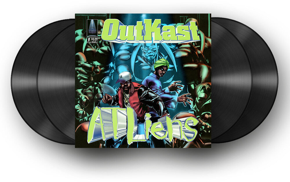 the album cover for Outkast - ATLiens: 25th Anniversary Edition [4LP]