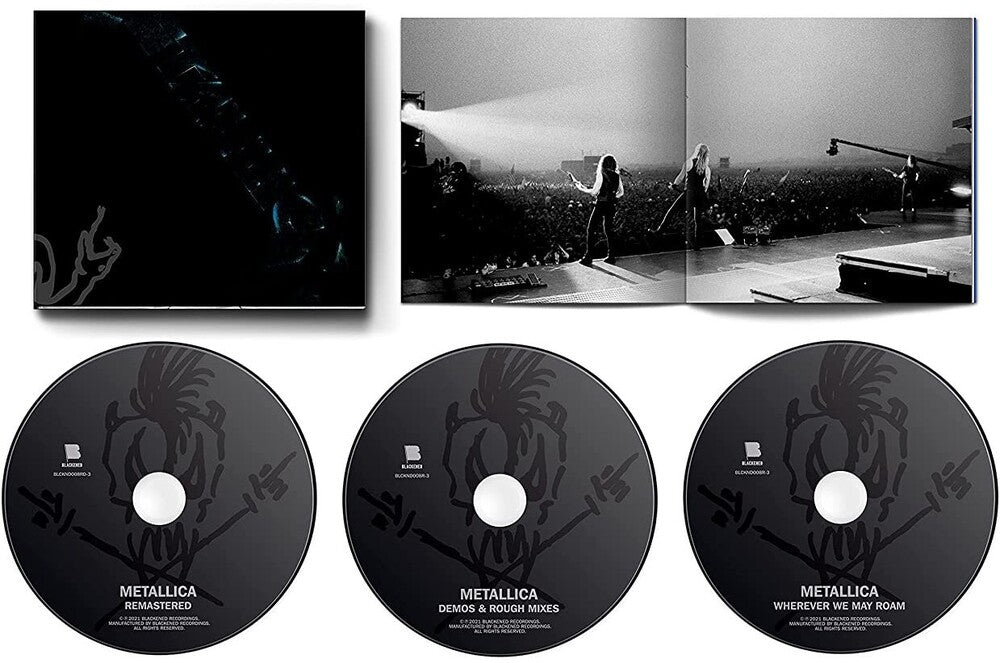 the album cover for Metallica - Metallica: Remastered [3CD Expanded Edition]