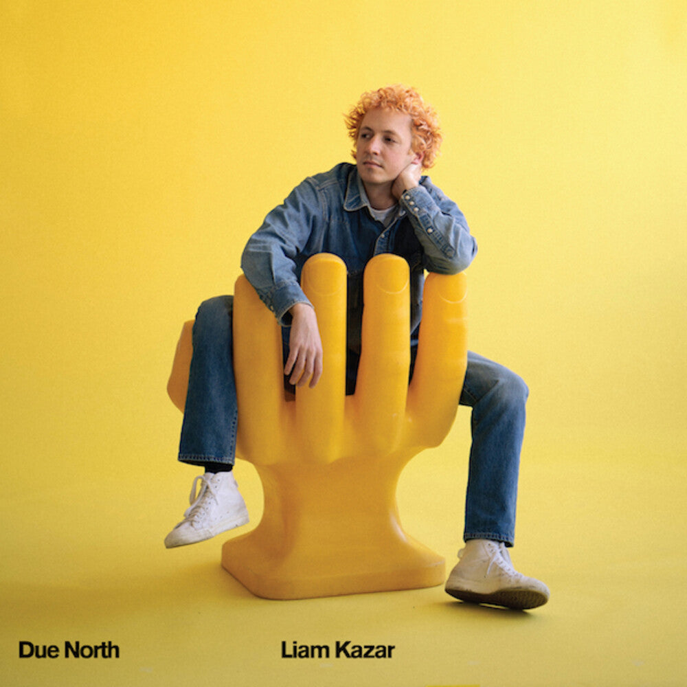 the album cover for Liam Kazar - Due North