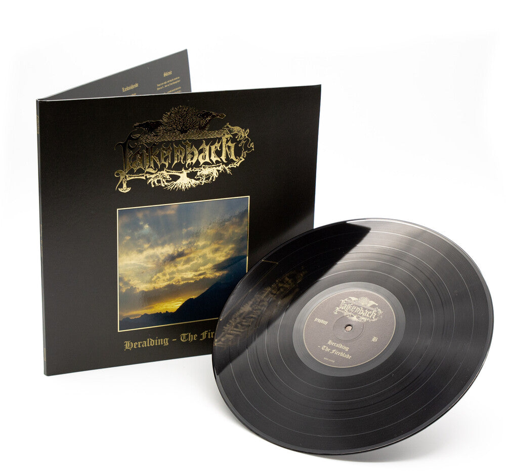 the album cover for Falkenbach - Heralding - The Fireblade (Bonus Tracks) (Gate)
