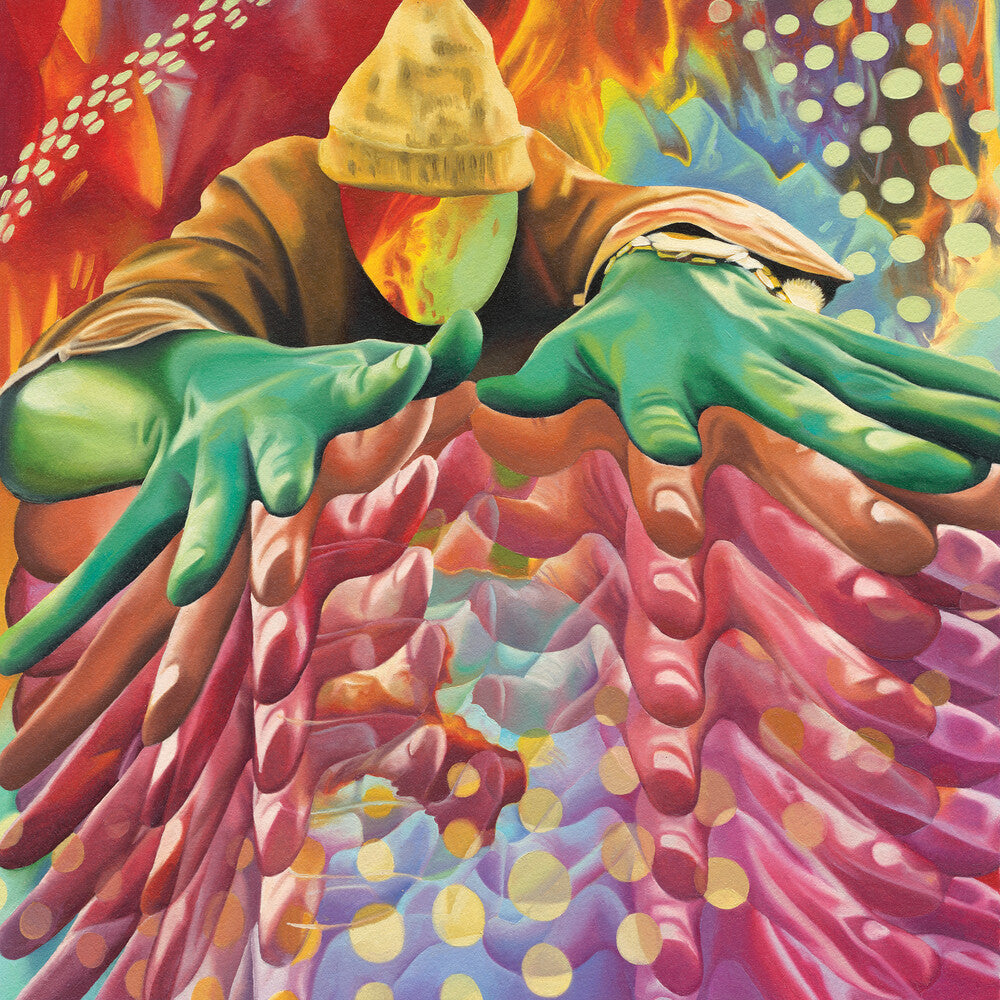 the album cover for DJ Abilities - Phonograph Phoenix [Translucent Purple Cloud Effect LP]