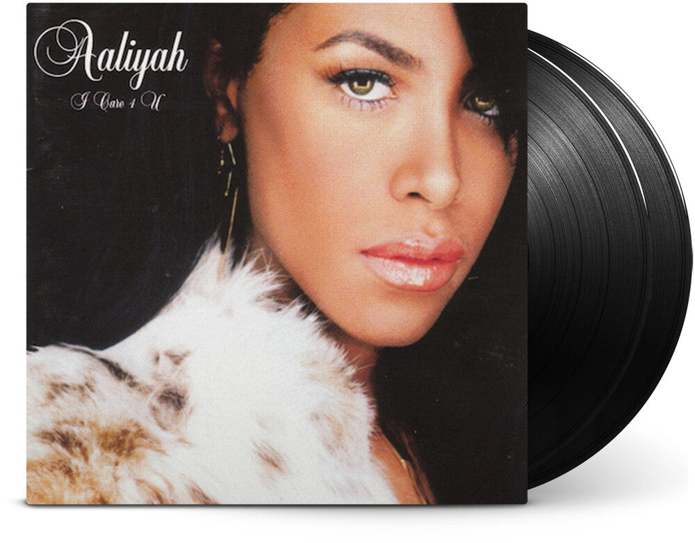 the album cover for Aaliyah - I Care 4 U [2LP]