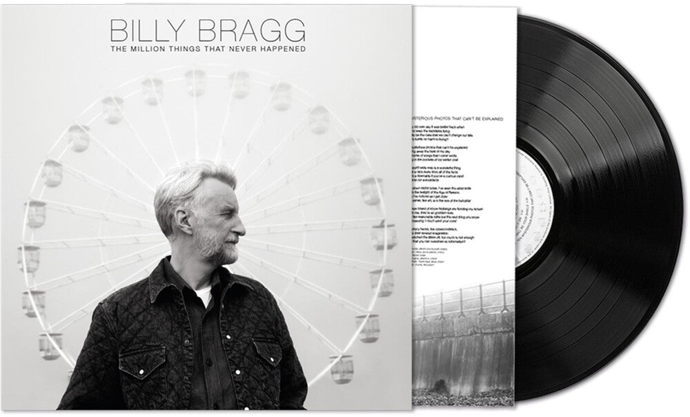 the album cover for Billy Bragg - The Million Things That Never Happened [LP]